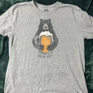 Life is Good Beer Hug Shirt